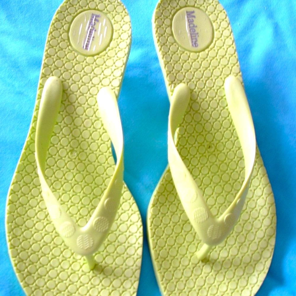 Kitten Heel Sandals Bright Green